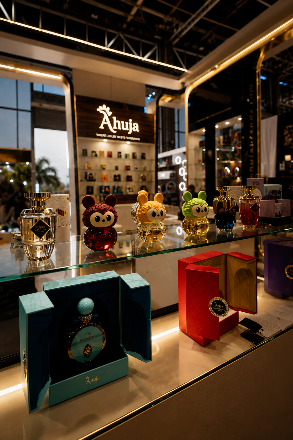 Ahuja Fragrances — vitrina