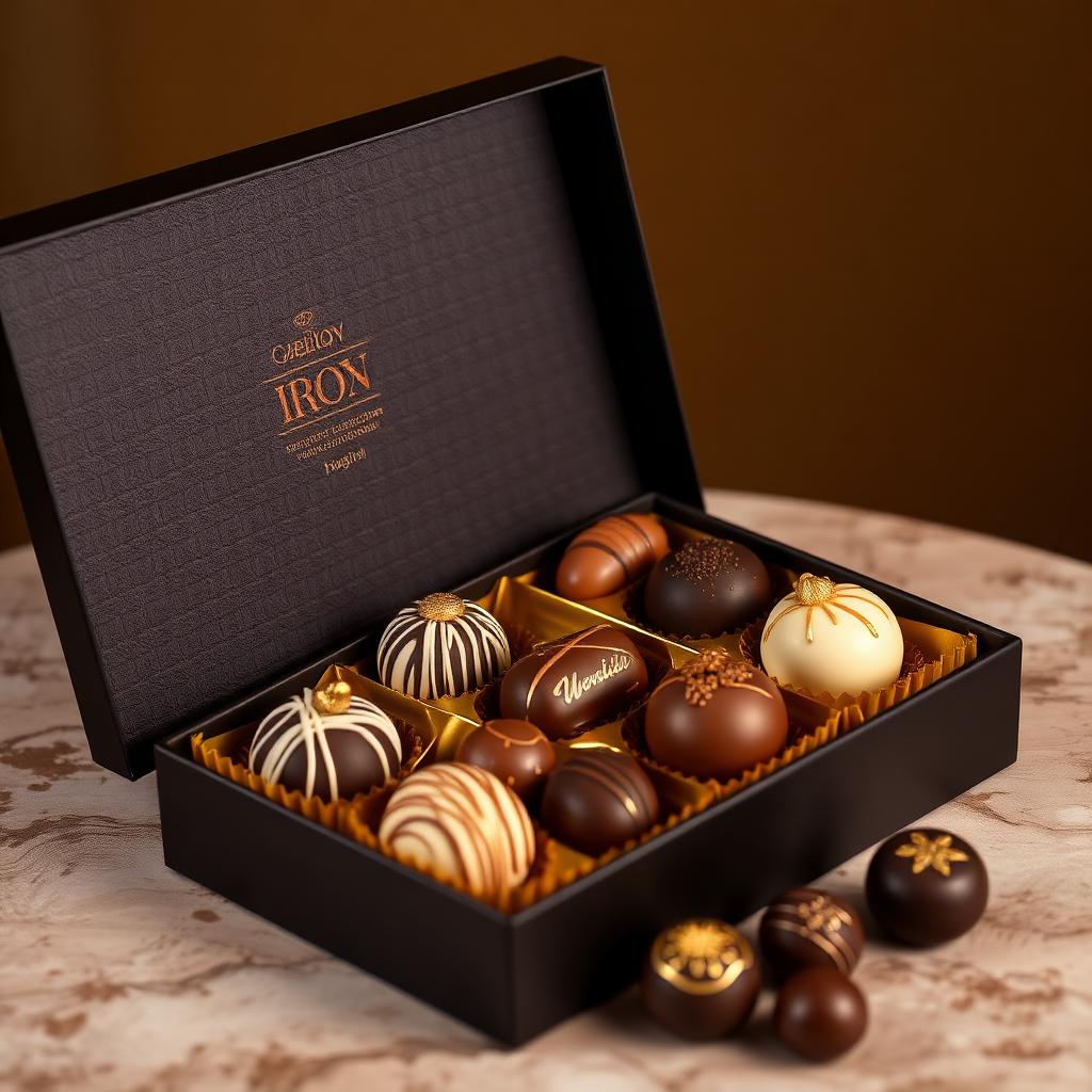Chocolates brandeados